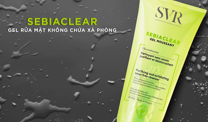 Sữa rửa mặt svr có đẩy mụn không? Sau khi dùng bị nổi mụn cần làm gì? 1