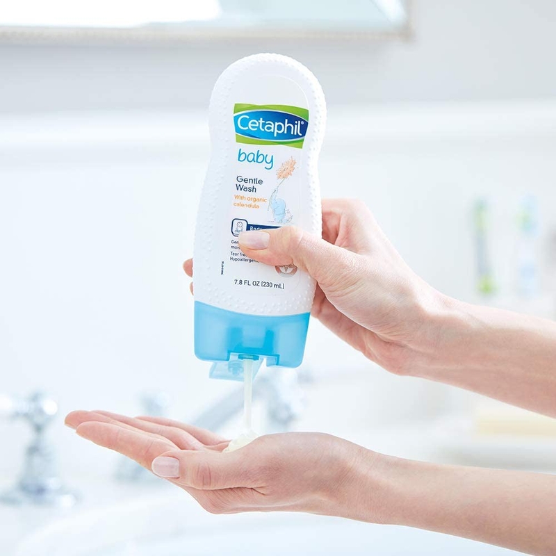 Sữa tắm Cetaphil cho bé có mấy loại, cách dùng và công dụng của từng loại 3