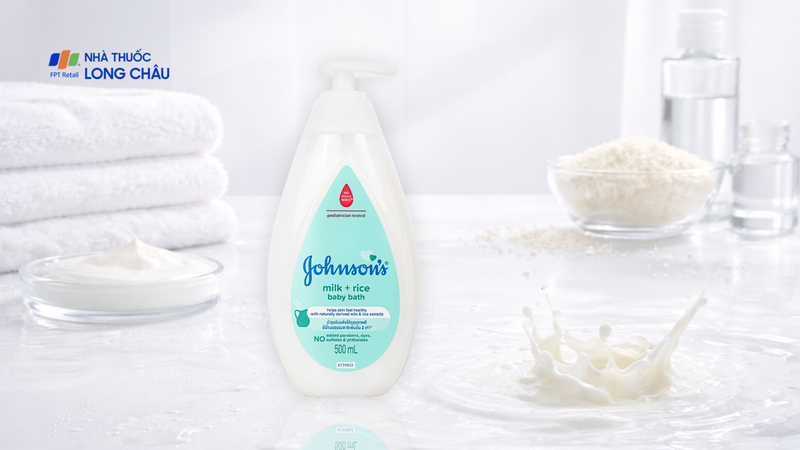 Johnson’s Milk + Rice Baby Bath