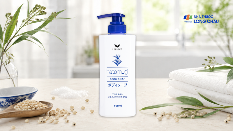 Sữa tắm Hatomugi Body Soap