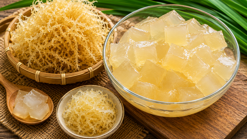 Sương sa chứa chất xơ tự nhiên góp phần hỗ trợ hệ tiêu hóa