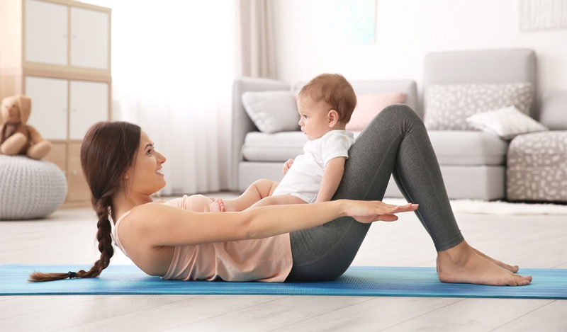 Thường xuyên vận động, tập thể dục thể thao sau sinh