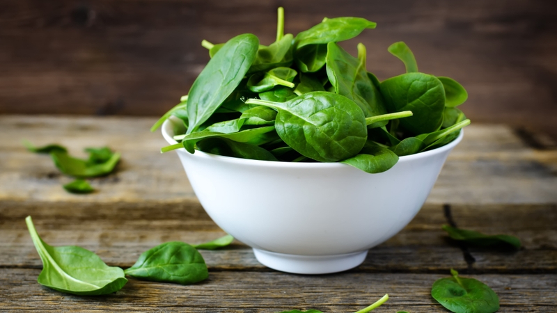 Một tác dụng của cải bó xôi đó là góp phần giảm stress oxy hóa