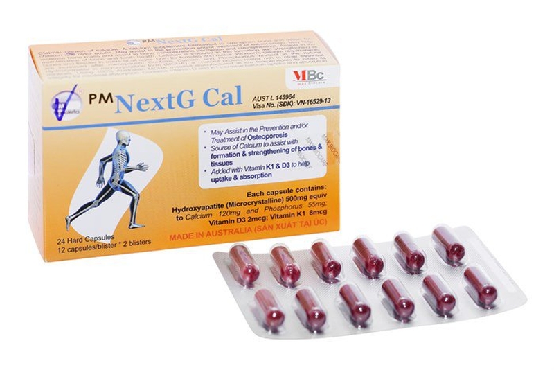 canxi hữu cơ nextg cal đối với sức khỏe cơ thể