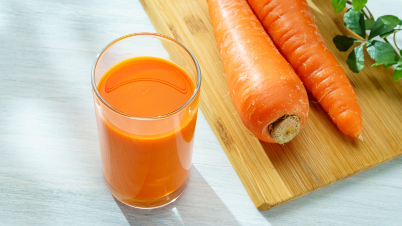 Tác dụng của nước ép cà rốt đối với sức khỏe