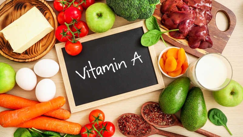 Hàm lượng tiền vitamin A dạng beta-carotene lên đến 23 mg