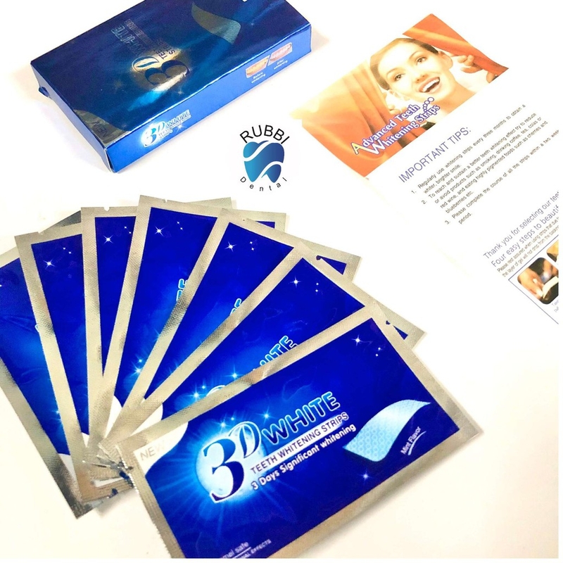 Lưu ý khi sử dụng miếng dán trắng răng