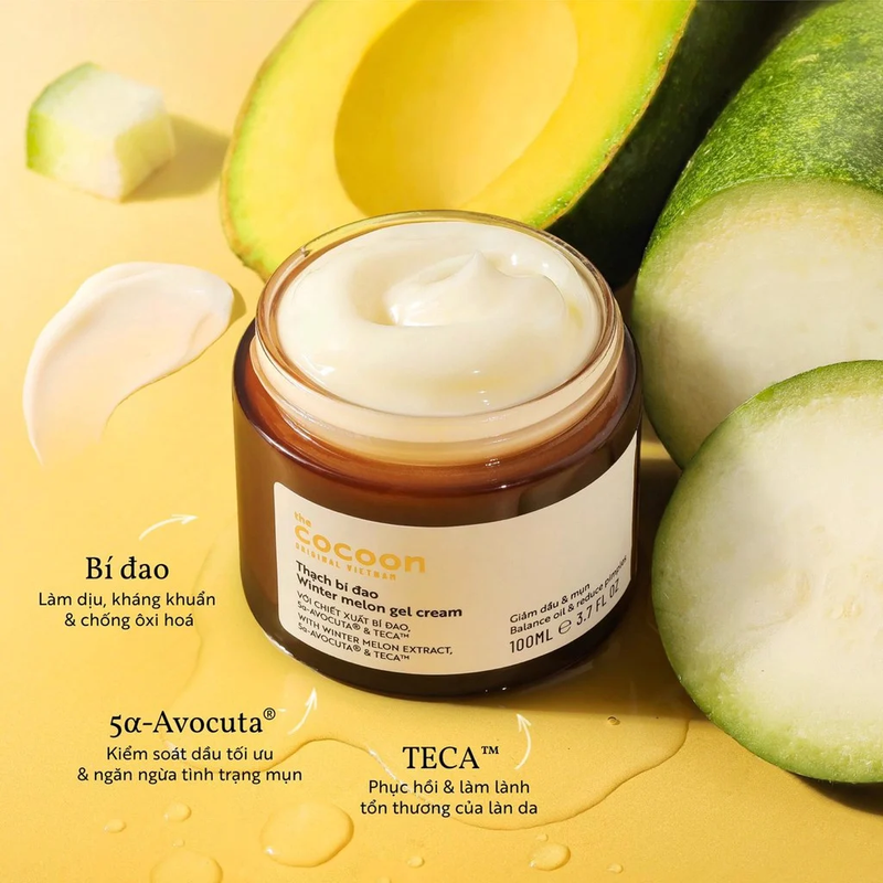 Tại sao bạn nên lựa chọn sử dụng kem dưỡng ẩm thạch bí đao Cocoon? 1