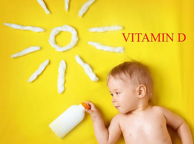 Vitamin D3 tham gia vào quá trình hình thành và phát triển xương của trẻ, giúp hệ xương chắc khỏe
