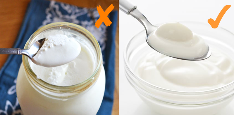 Sữa chua Hy Lạp không đông có thể ủ lại được không?