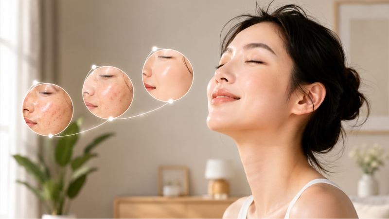 Tái tạo da hỗ trợ đẩy nhanh quá trình thay tế bào mới
