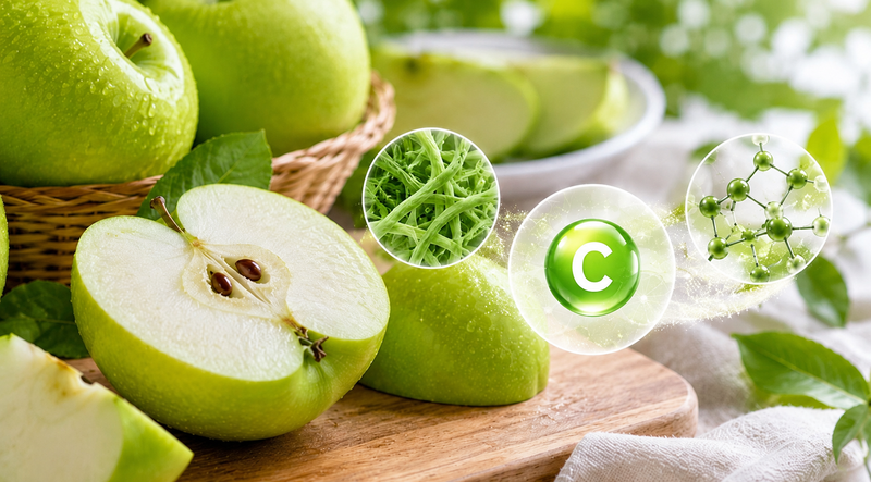Táo Granny Smith cung cấp chất xơ, vitamin C và nhiều chất chống oxy hóa
