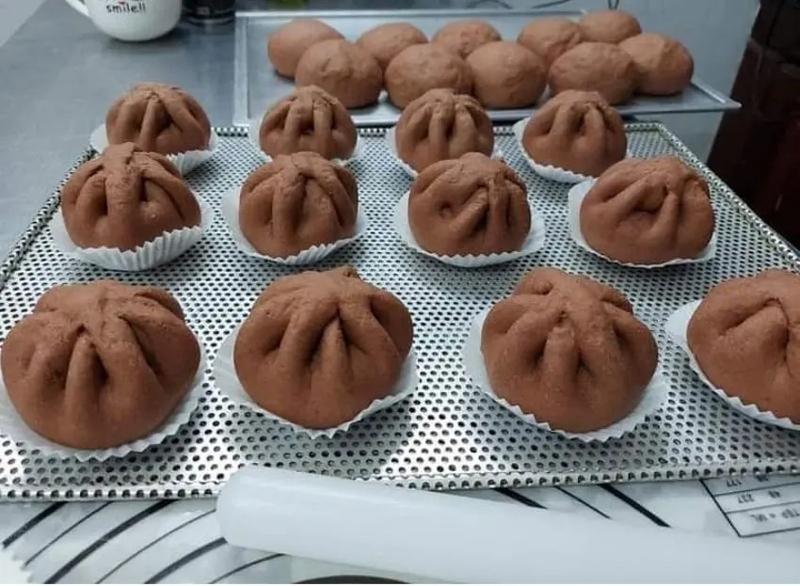 Cách làm bánh bao gạo lứt hấp