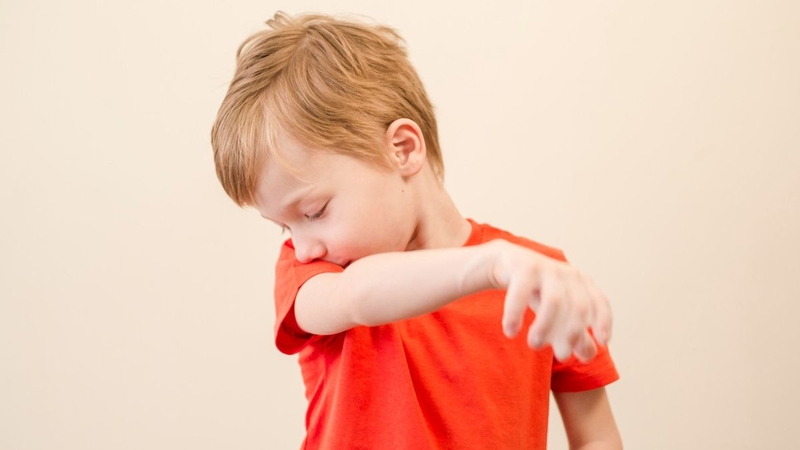 Che miệng khi hắt hơi cũng là điều trẻ cần biết để tránh lây bệnh cho người xung quanh