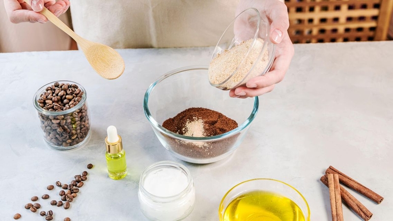 Hướng dẫn các cách tẩy tế bào chết bằng cà phê và chanh 2