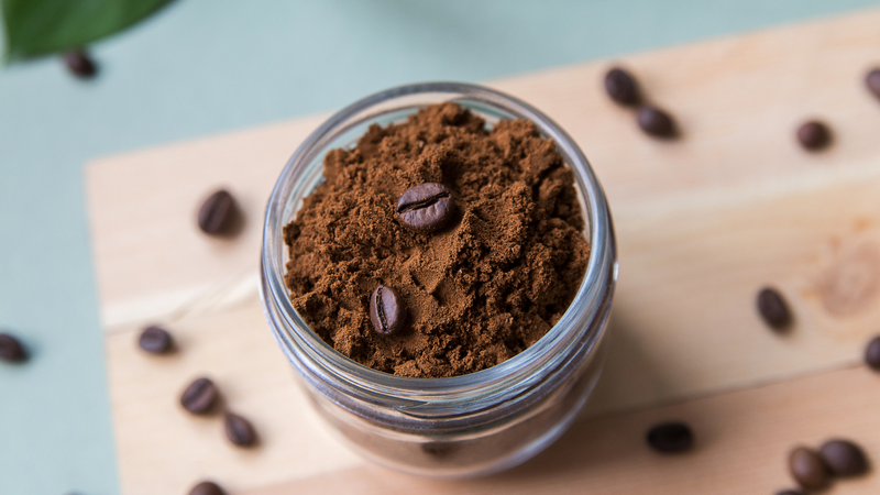 Tẩy tế bào chết bằng cà phê mang lại cảm giác da săn chắc trong thời gian ngắn