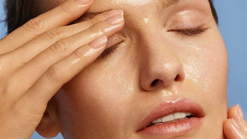 Massage dầu em bé cần thực hiện thật nhẹ nhàng theo vòng tròn để hòa tan bụi bẩn