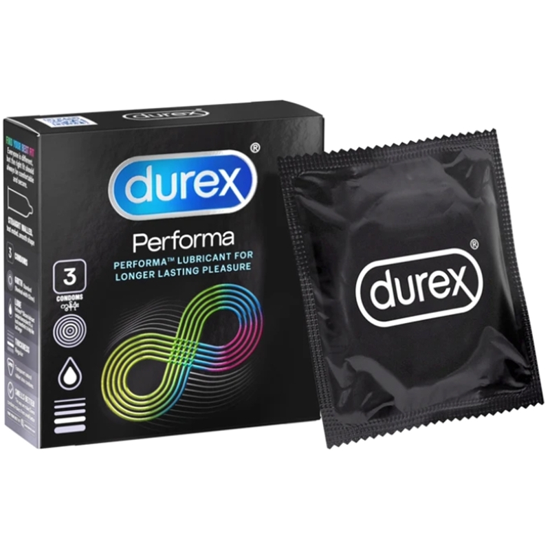 Durex Performa: Bao cao su chống xuất tinh sớm