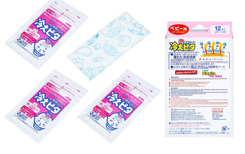 Thắc mắc thường gặp khi sử dụng miếng dán hạ sốt cho trẻ