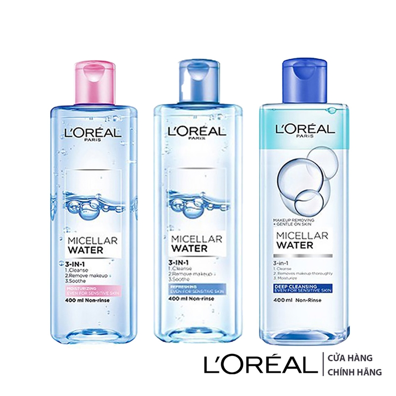 Thành phần nước tẩy trang loreal làm sạch sâu trang điểm-2