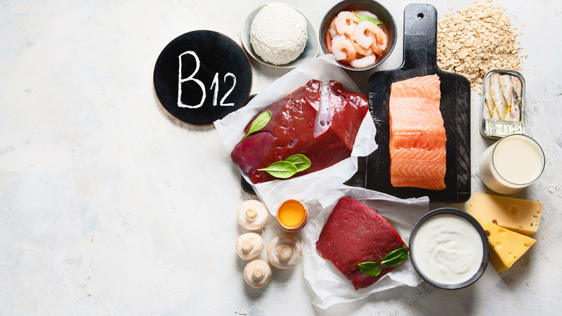 Bổ sung thực phẩm giàu vitamin B12 để hỗ trợ quá trình tạo máu