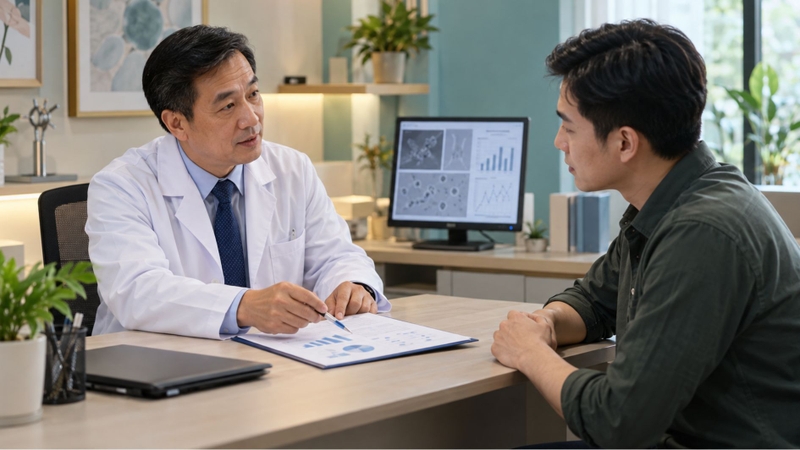 Chẩn đoán thiểu năng tinh trùng cần kết hợp thăm khám và nhiều phương pháp xét nghiệm