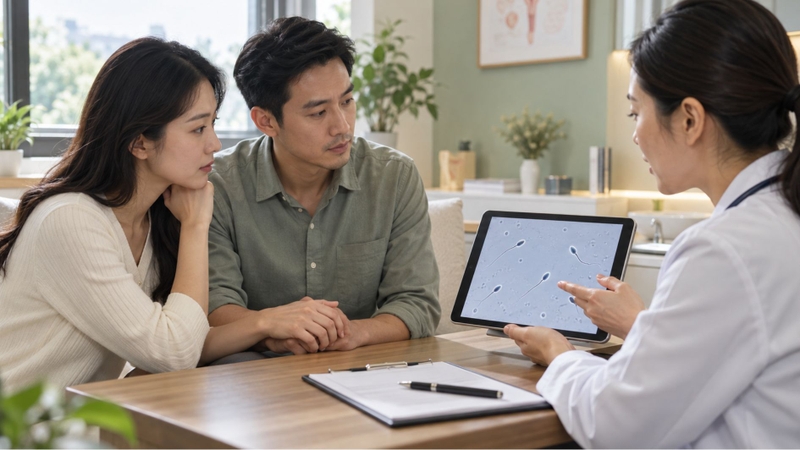 Thiểu năng tinh trùng có thể làm giảm khả năng thụ thai tự nhiên