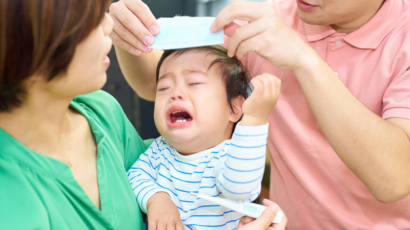 Bé quấy khóc dai dẳng