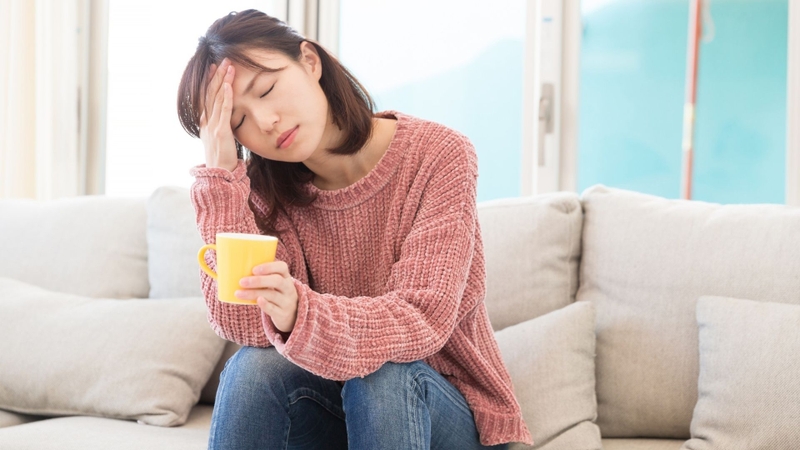 Người bệnh có thể mệt nhiều, suy nhược hoặc cảm thấy tình trạng sức khỏe xấu đi rõ rệt