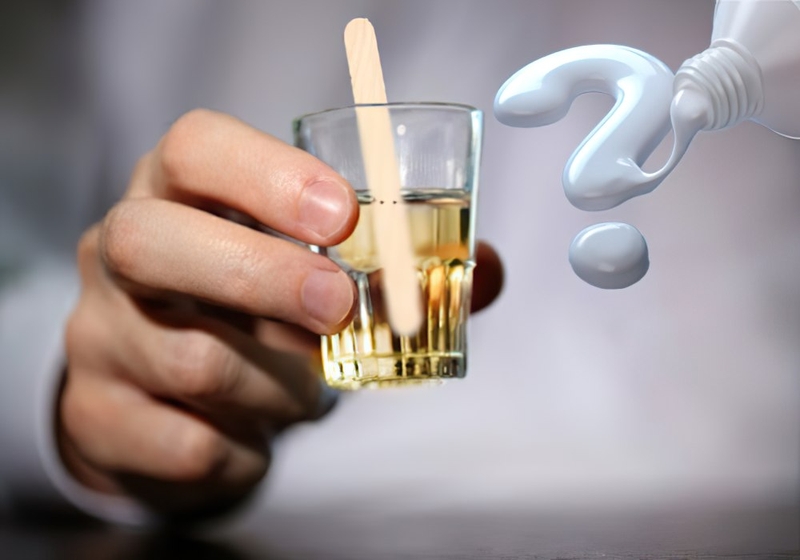 Các bước thử thai bằng kem đánh răng