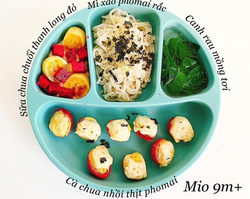 Trình bày món ăn sáng tạo kích thích trẻ ăn ngon