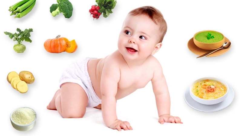 Thực đơn rau củ cho bé ăn dặm nên có thực phẩm nào? 1