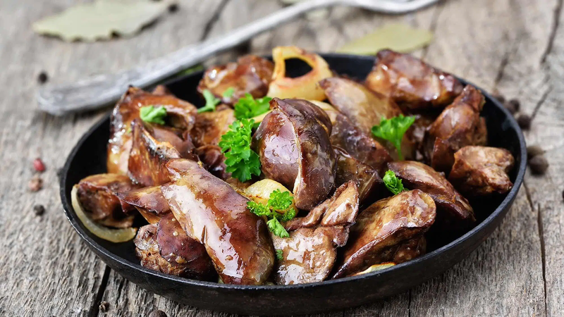 Gan động vật là thực phẩm bổ mắt, giúp mắt sáng hơn