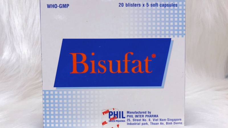 Thuốc Bisufat có tác dụng như thế nào? Cần lưu ý những gì khi sử dụng thuốc? 1