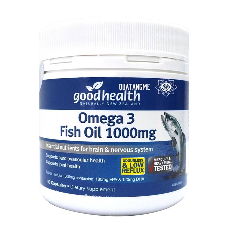 Viên uống bổ mắt Omega-3 Fish Oil Goodhealth giúp sáng mắt, giảm mỏi mắt khi phải sử dụng máy tính, đọc sách quá lâu