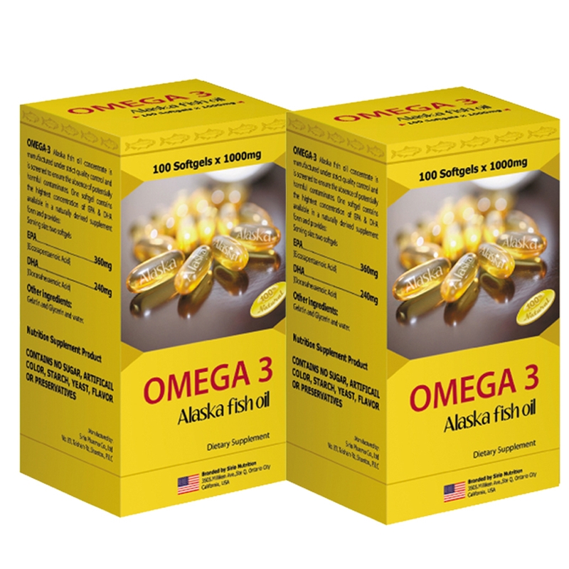 Viên dầu cá Omega-3 Alaska Fish Oil Sirio Pharma có thể làm giảm nguy cơ và các triệu chứng của tình trạng khô mắt