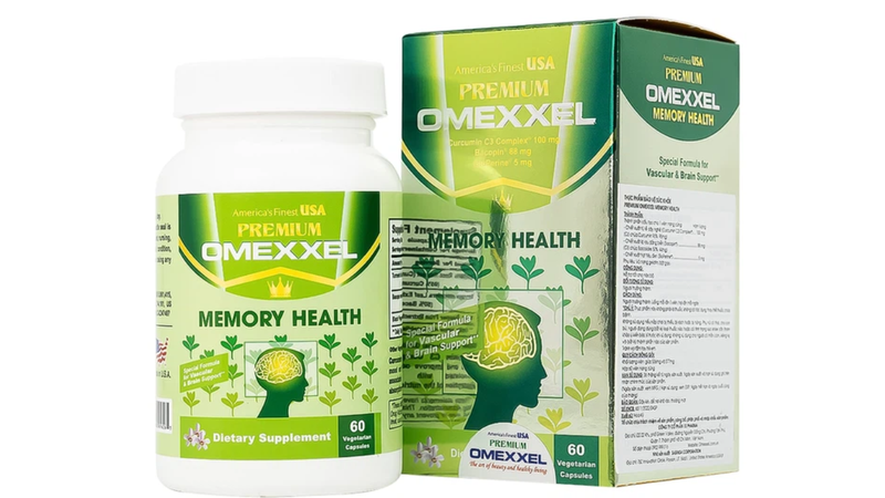 Viên uống Premium Omexxel Memory Health hỗ trợ cải thiện trí nhớ