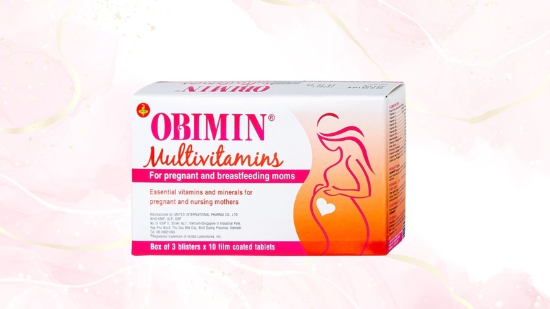 Obimin Multivitamins United có giá tham khảo 2.400đ/ Viên