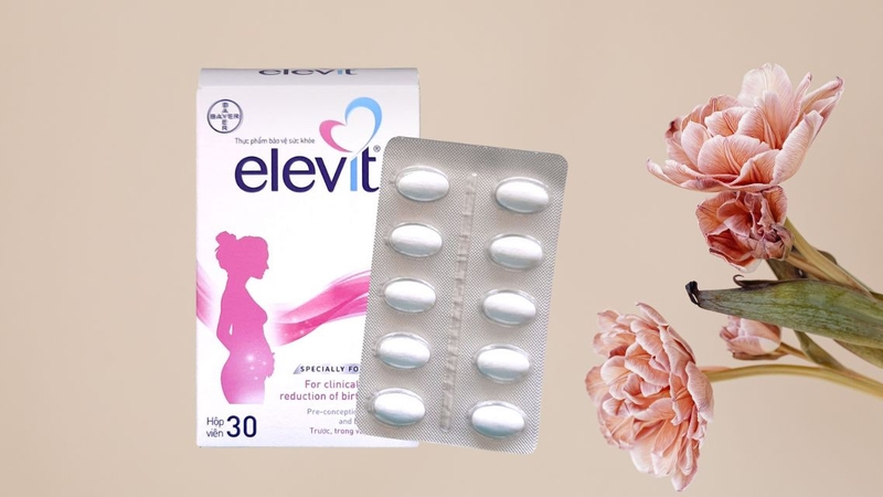 Elevit Bayer có giá tham khảo 347.700đ/ Hộp