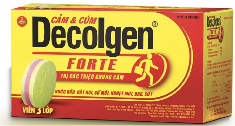 Thuốc Decolgen có dùng được cho bà bầu hay không? Những lưu ý khi sử dụng thuốc Decolgen 1