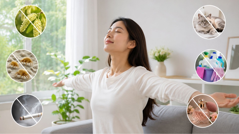 Tránh tác nhân kích ứng giúp kiểm soát dị ứng hiệu quả ở phụ nữ cho con bú