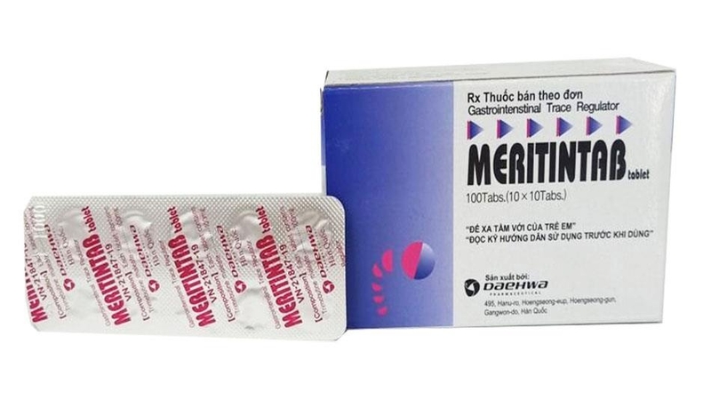 Thuốc Meritintab là thuốc gì? Những điều cần biết khi sử dụng thuốc Meritintab 1