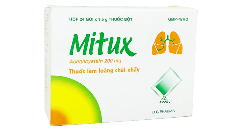 Thuốc Mitux có phải là kháng sinh không?