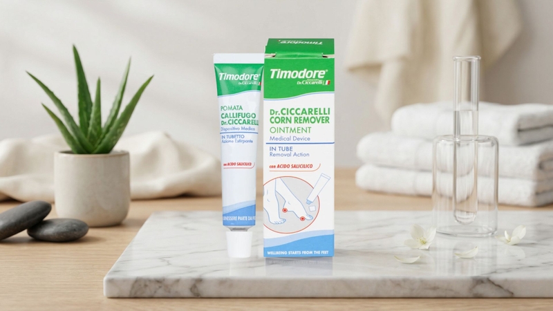 Kem bôi mụn cóc Timodore 5ml hỗ trợ loại bỏ mụn cóc, vết chai sần