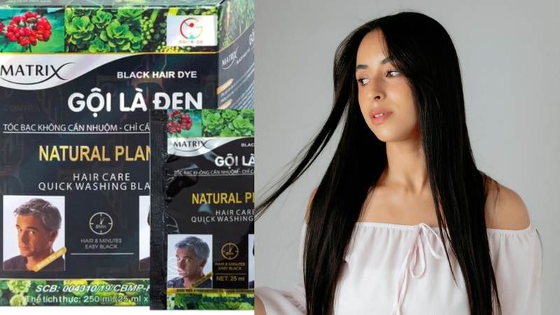 Dầu gội nhuộm tóc Matrix là câu trả lời cho câu hỏi thuốc nhuộm tóc thảo dược nào tốt