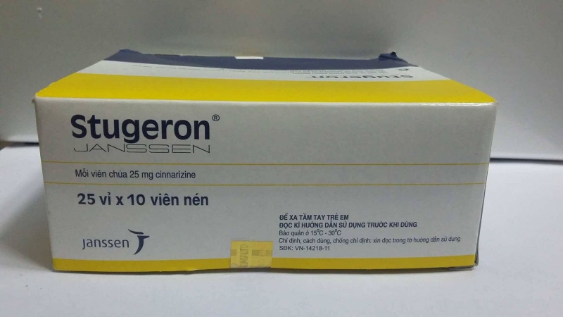 Có nên dùng thuốc rối loạn tiền đình stugeron kéo dài không?