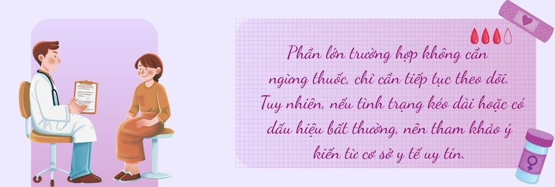 Thuốc tránh thai hàng ngày làm rối loạn kinh nguyệt, có nên lo lắng? 2