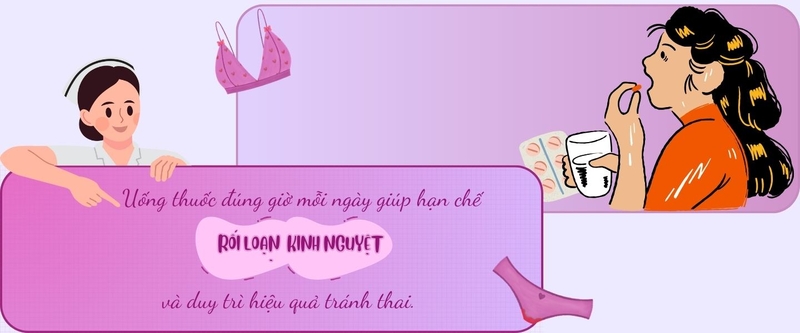 Thuốc tránh thai hàng ngày làm rối loạn kinh nguyệt, có nên lo lắng? 6