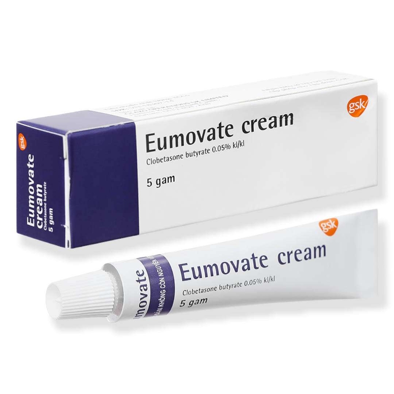 thuốc trị mẩn ngứa cho bé Eumovate Cream