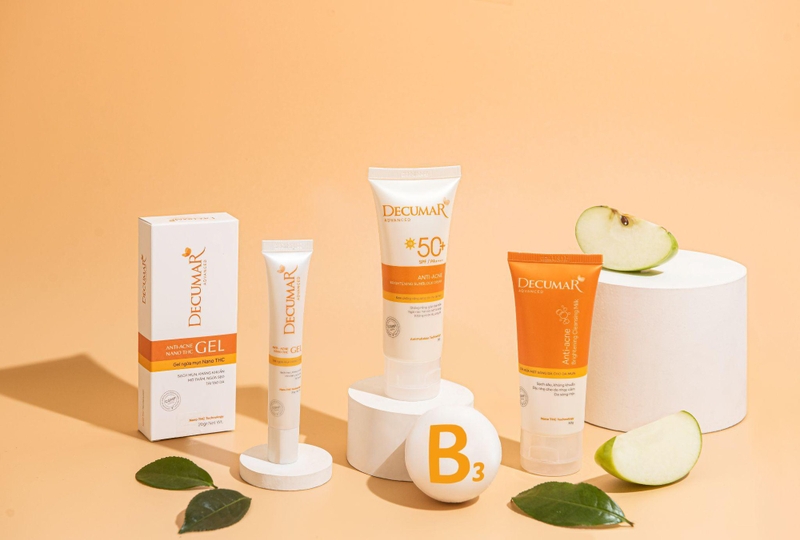 Decumar là số thuốc trị mụn lưng ở tiệm thuốc tây khá phổ biến